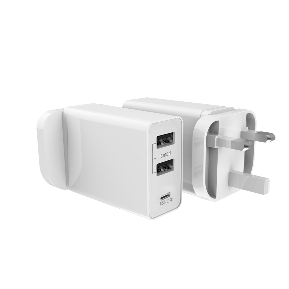 3USB 30W PD充电器